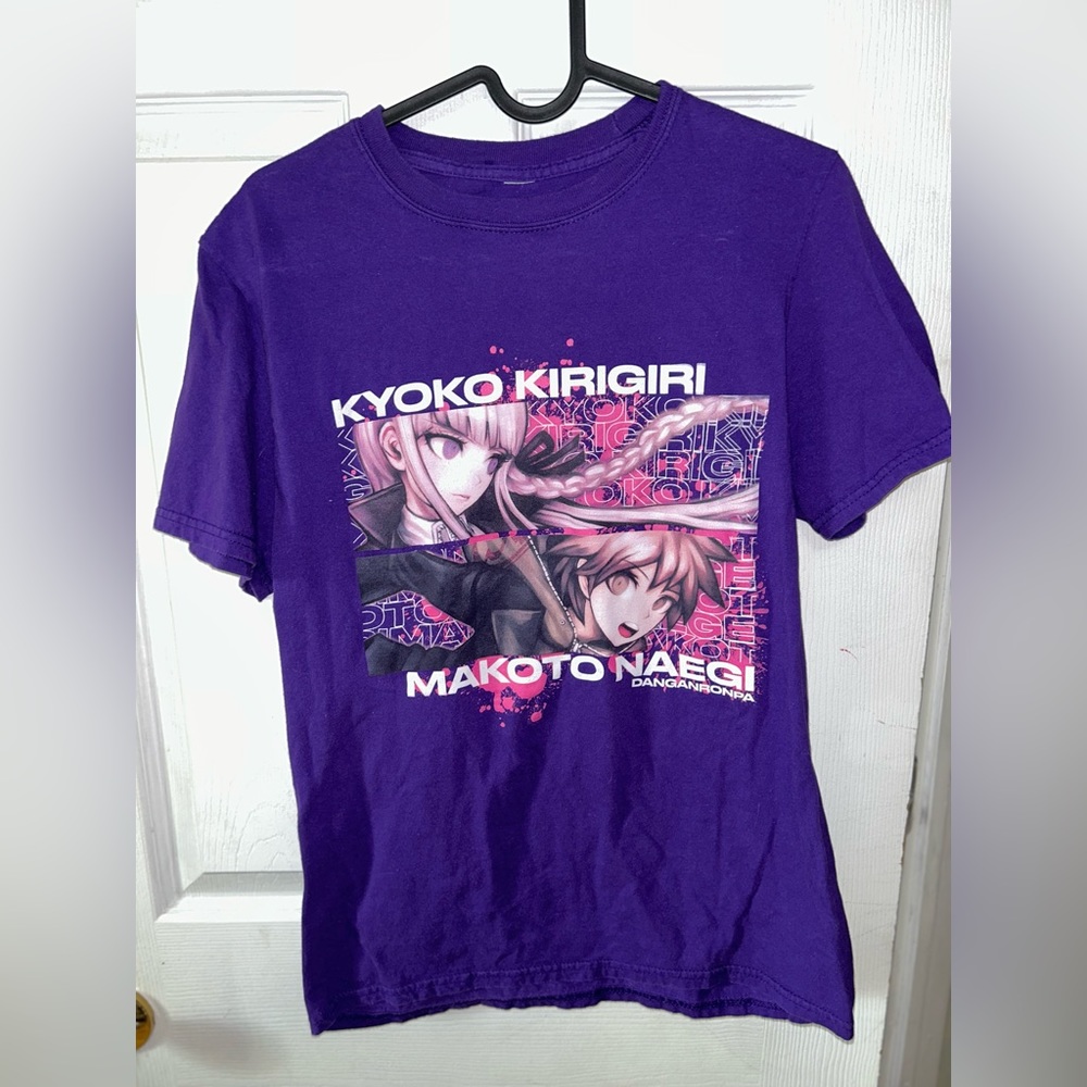 Makoto＆Kyoko Men's Tee Size Small in Purple